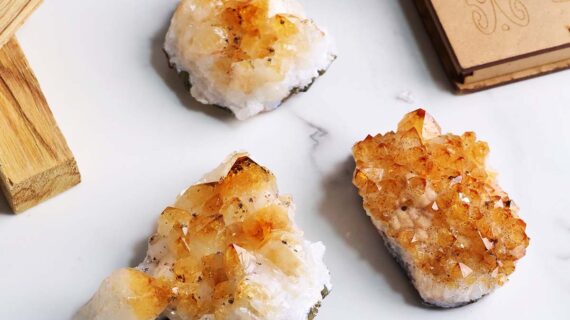 Citrine Cluster Small Point