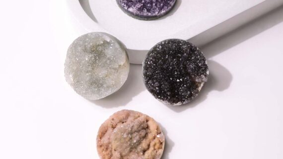 Colorful Amethyst Round Cluster