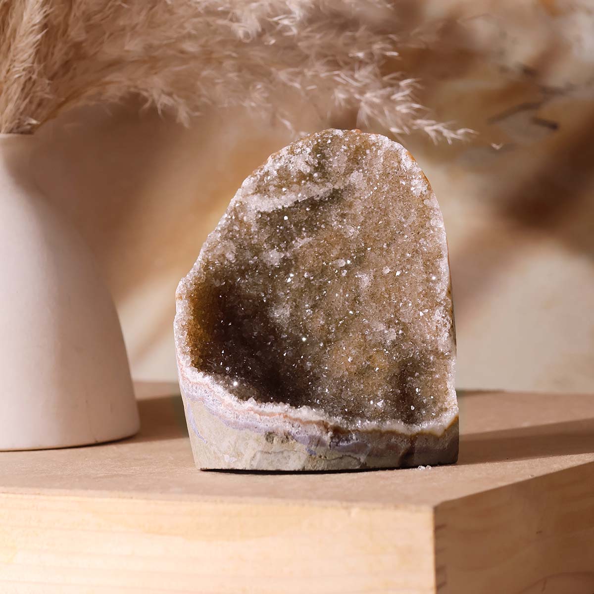 Colorful Amethyst Standing Cluster (13)