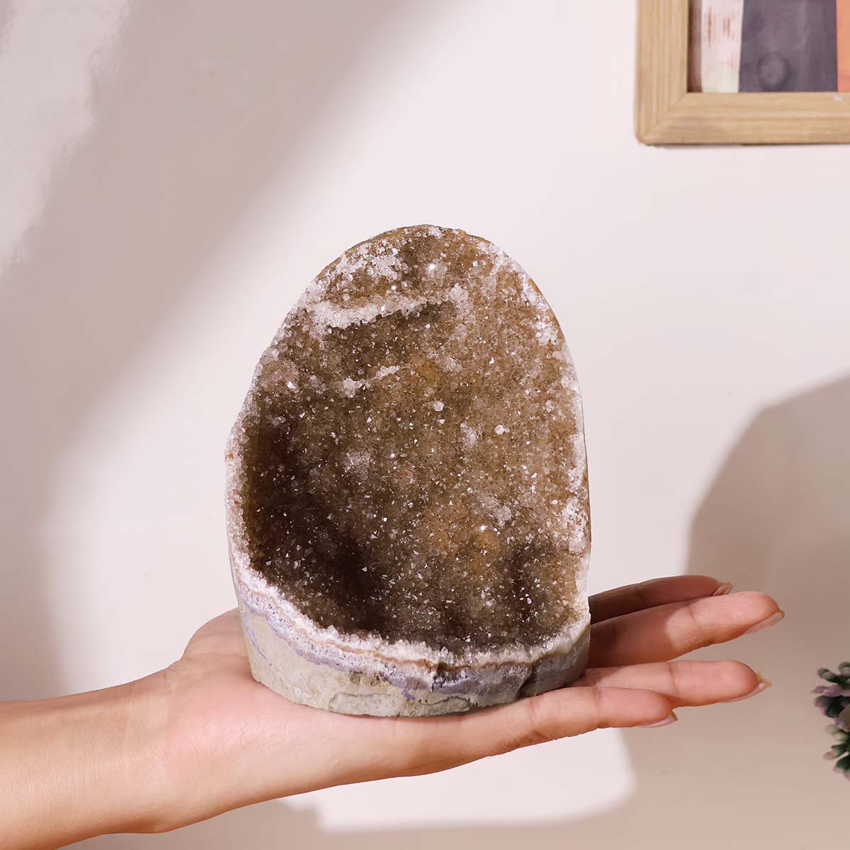 Colorful Amethyst Standing Cluster (7)