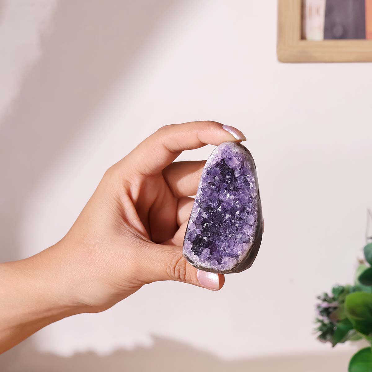 Colorful Amethyst Standing Cluster (8)