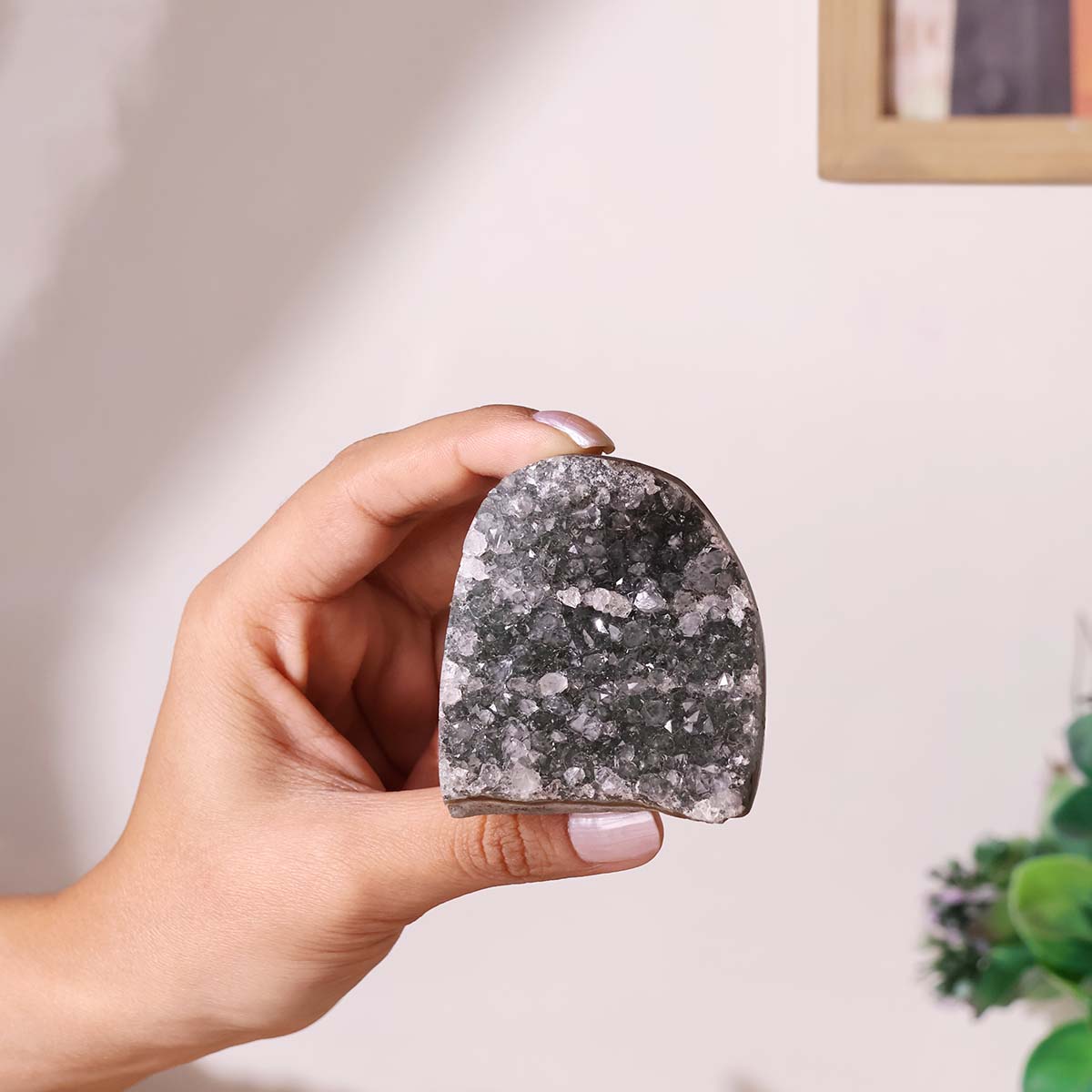 Colorful Amethyst Standing Cluster (9)