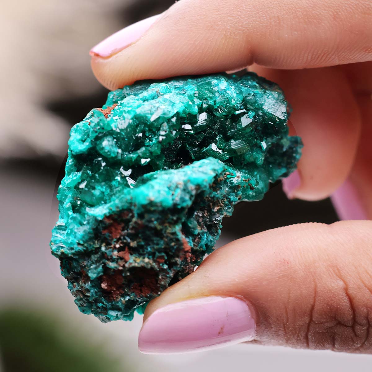 Dioptase Cluster (1)