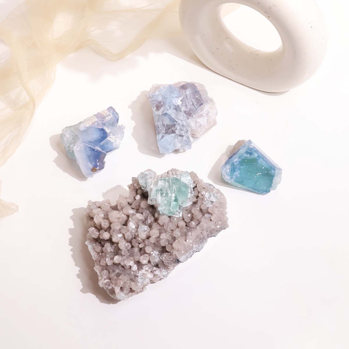 Fluorite Specimens Cluster (2)