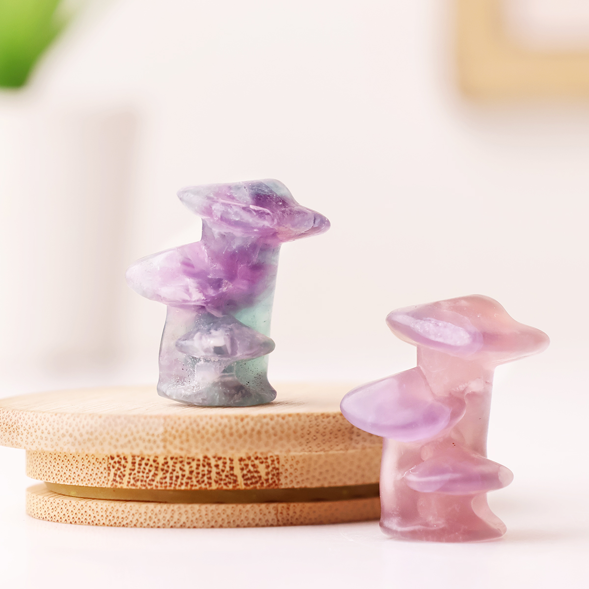 Fluorite Triple Mushroom (3)