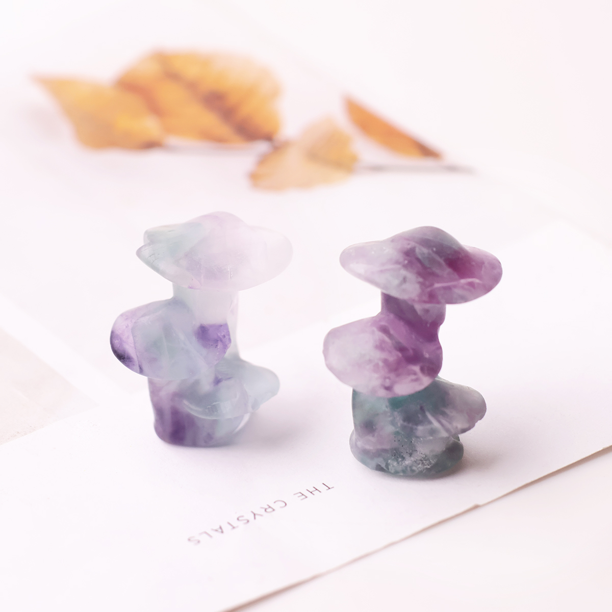 Fluorite Triple Mushroom (5)