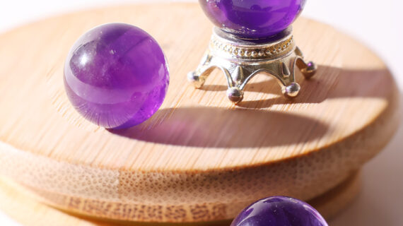 Gem Amethyst Mini Ball 0-10 Gms