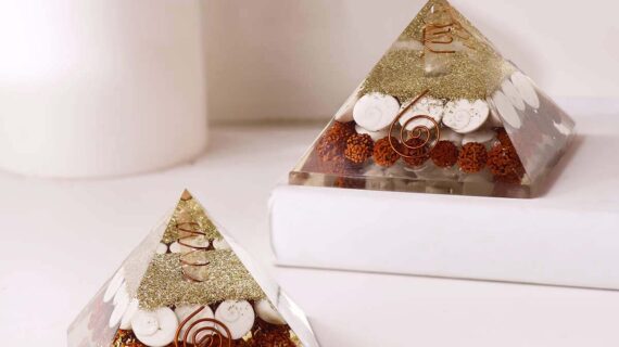 Gomti Rudraksh Orgone Pyramid