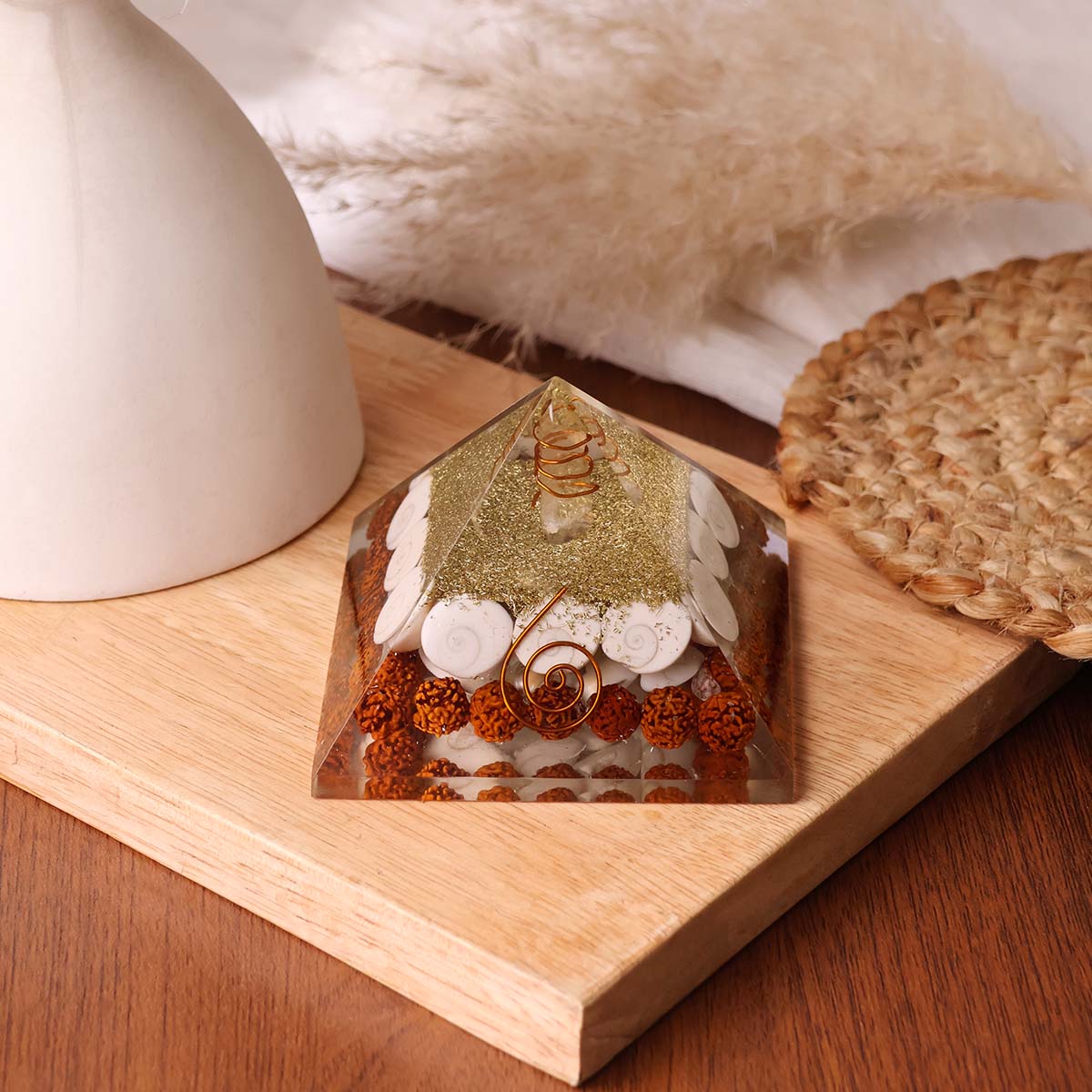Gomti Rudraksh Orgone Pyramid (6)