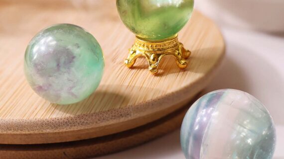 Green Fluorite Mini Ball