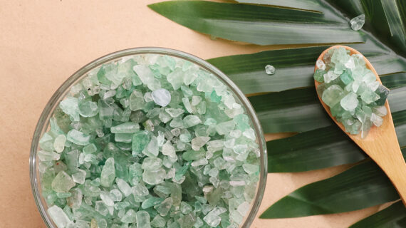 Green Strawberry Chips Stone