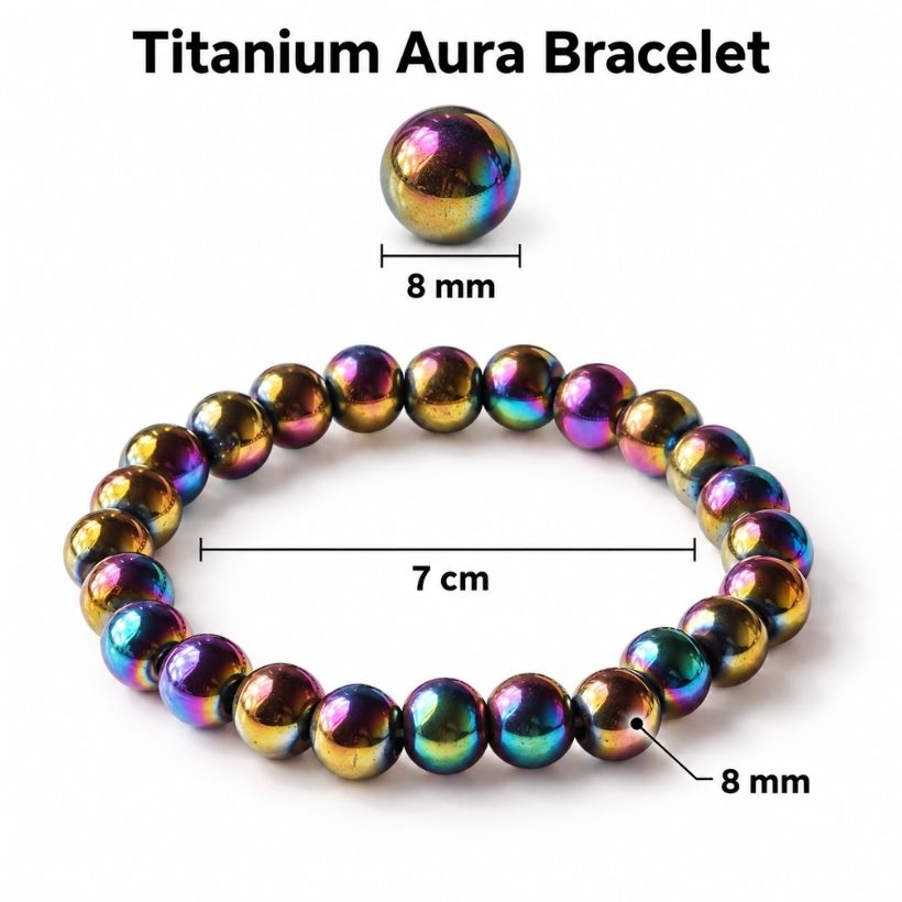 Hematite Titanium Aura Bracelet hematite titanium aura bracelet