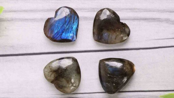 Labradorite Mini Heart