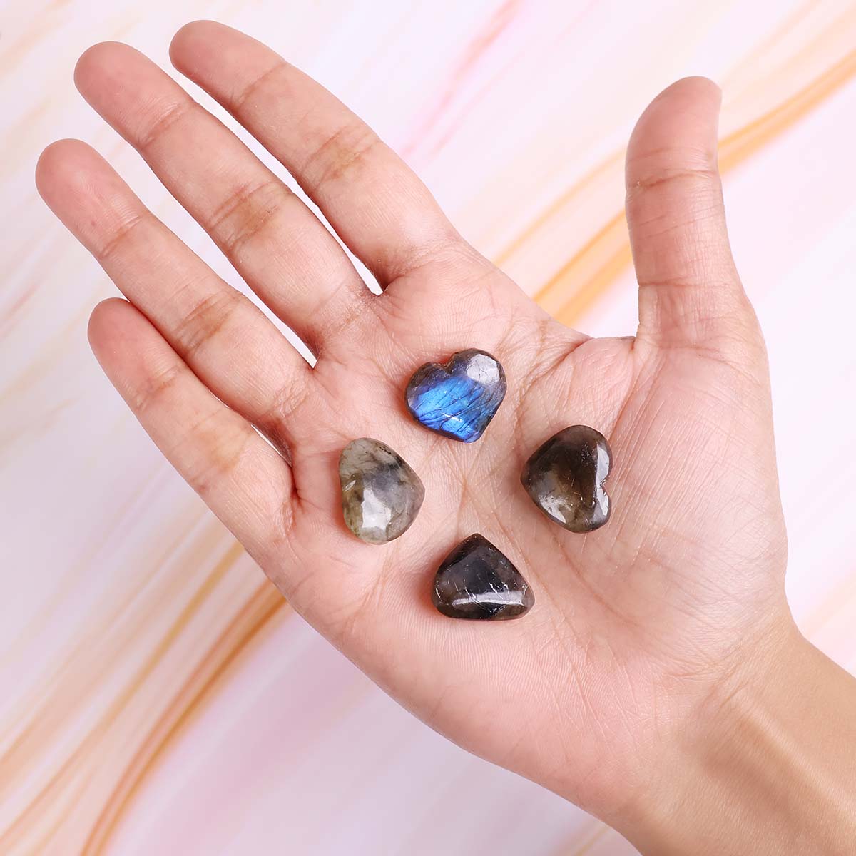 Labradorite Mini Heart (3)