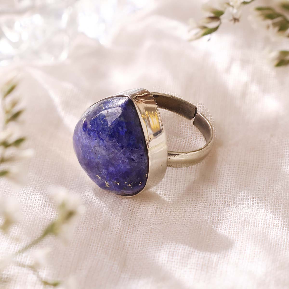 Lapis Drop Ring (2)