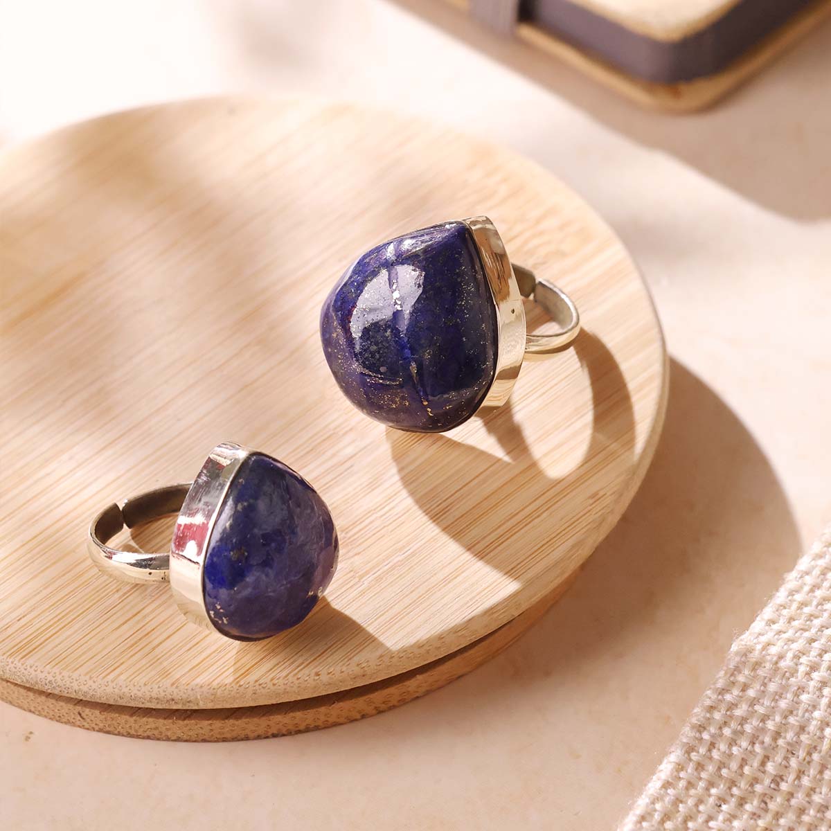 Lapis Drop Ring (3)