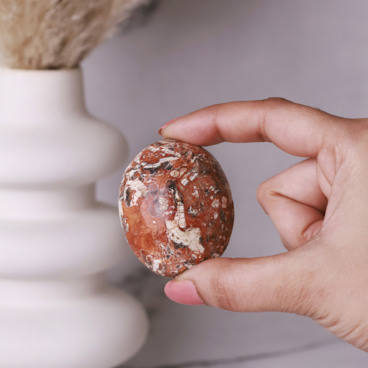 Money Agate Palm Stone (8)