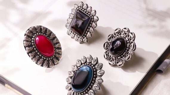 Onyx Mix Big Design Ring