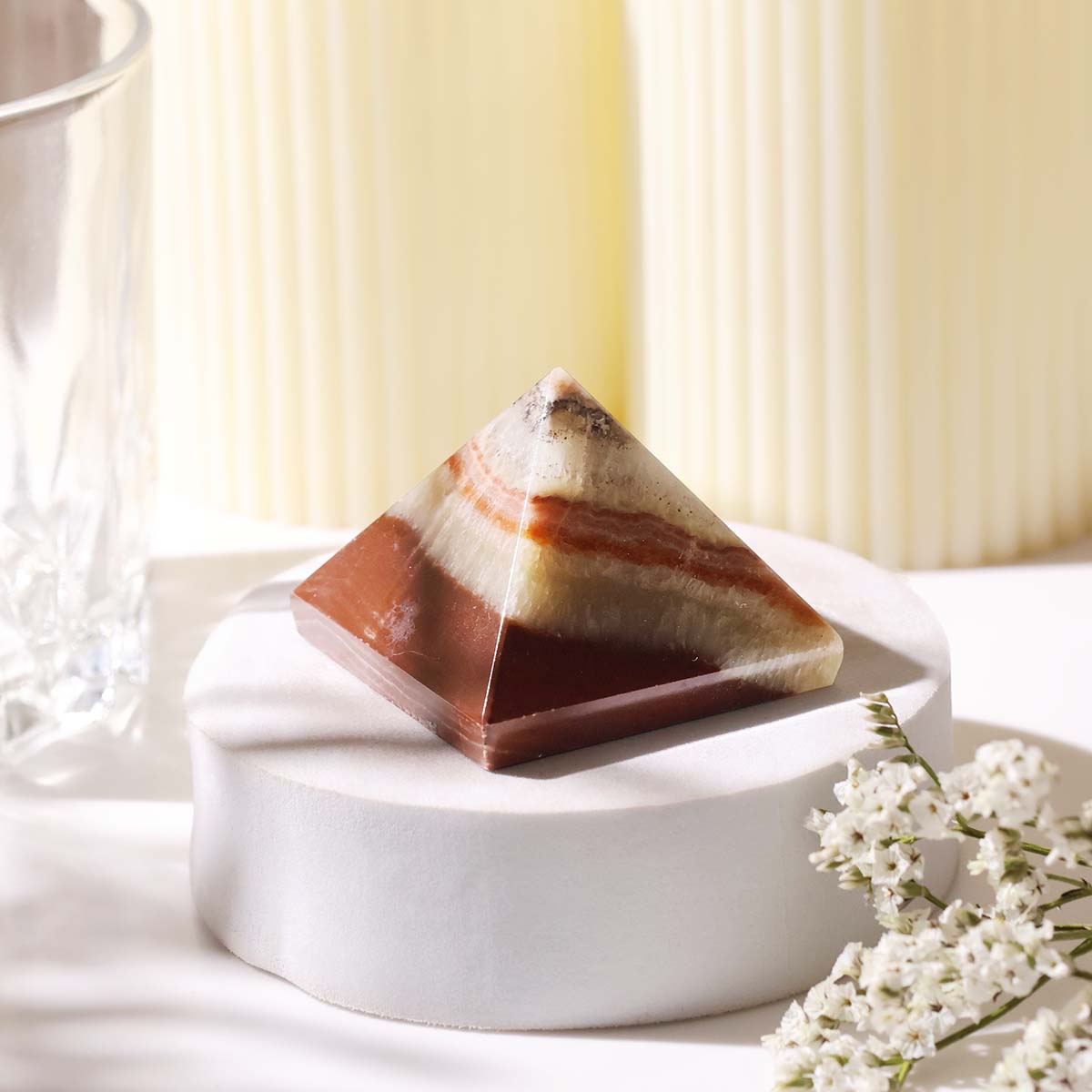 Pink Aragonite Pyramid (7)