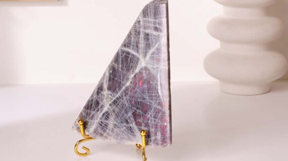 Purple Labradorite Slab