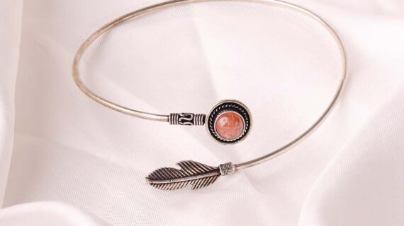 Red Carnelian Kada Anklet