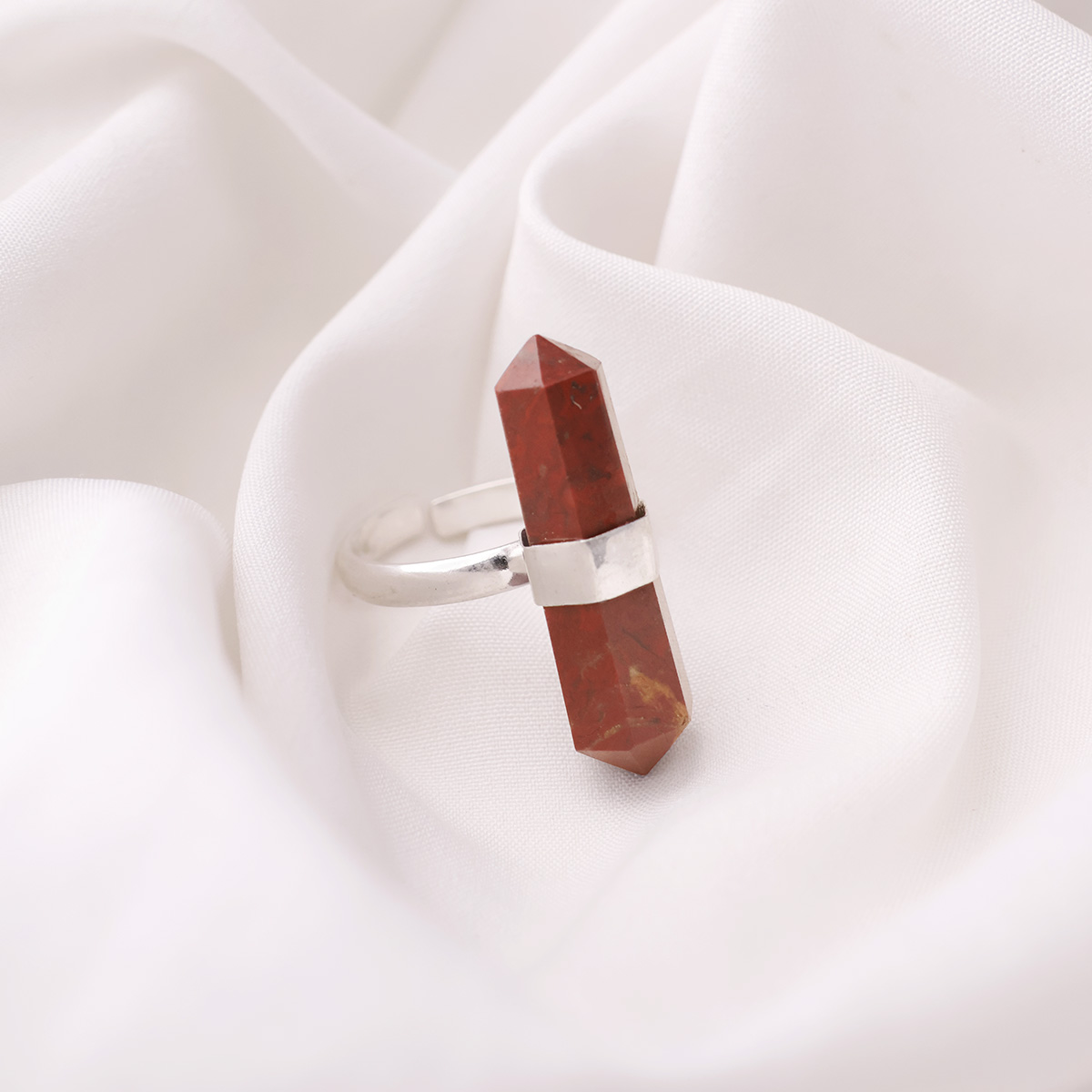 Red Jasper Pencil Earring (3)
