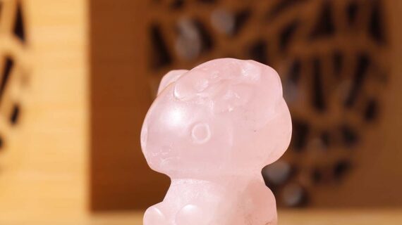 Rose Quartz Hello Kitty