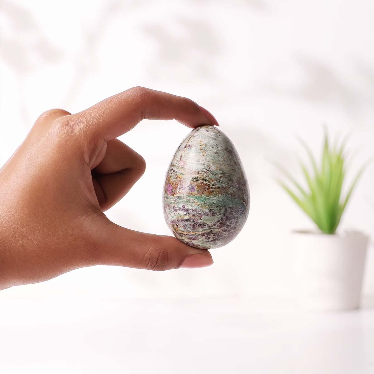 Ruby Fuchsite Egg (3)