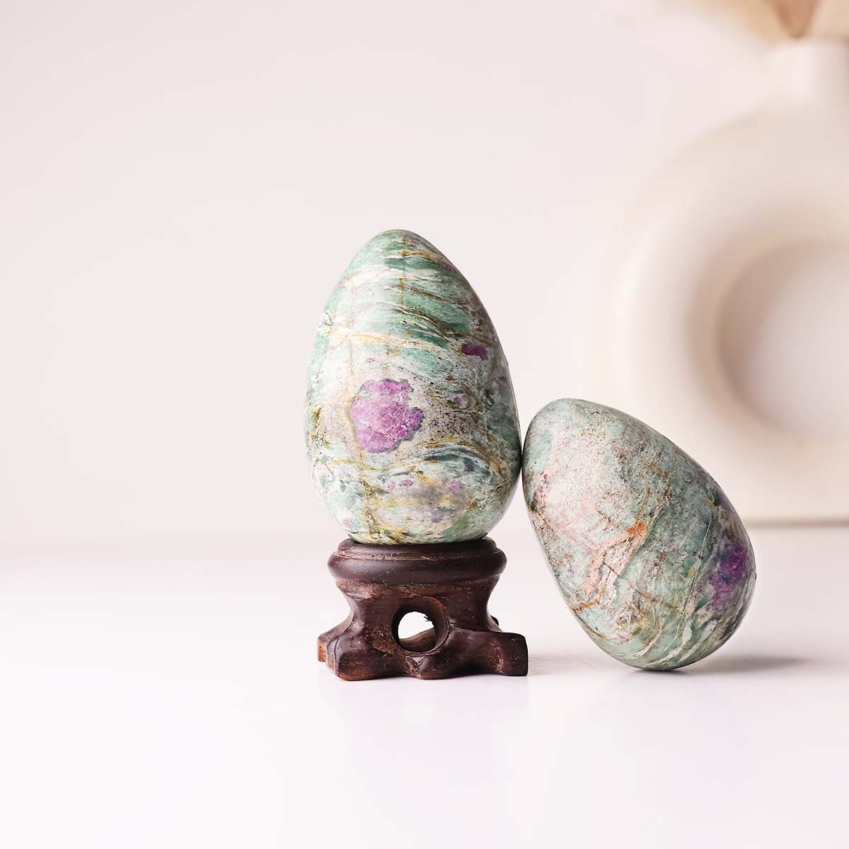 Ruby Fuchsite Egg (5)