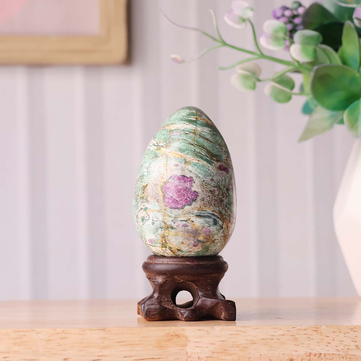 Ruby Fuchsite Egg (7)