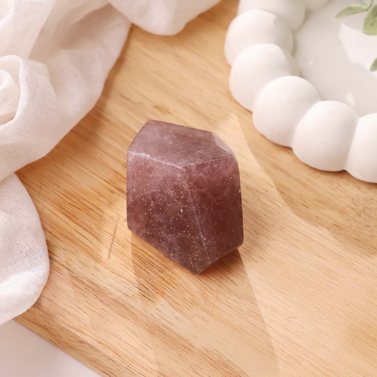 Strawberry Quartz Free Form (8)