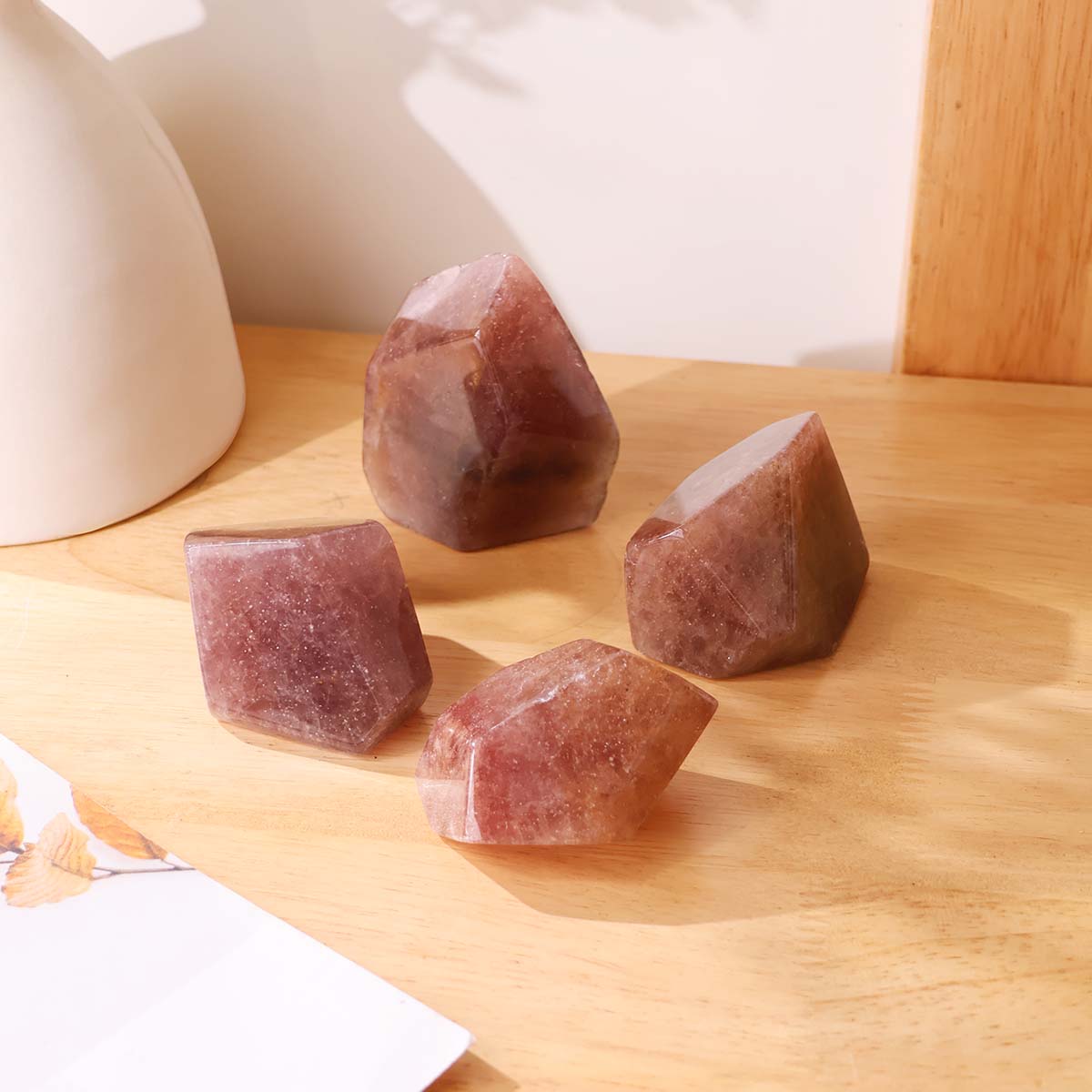 Strawberry Quartz Free Form (9)