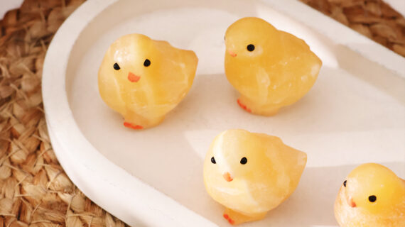 Yellow Calcite Chicken