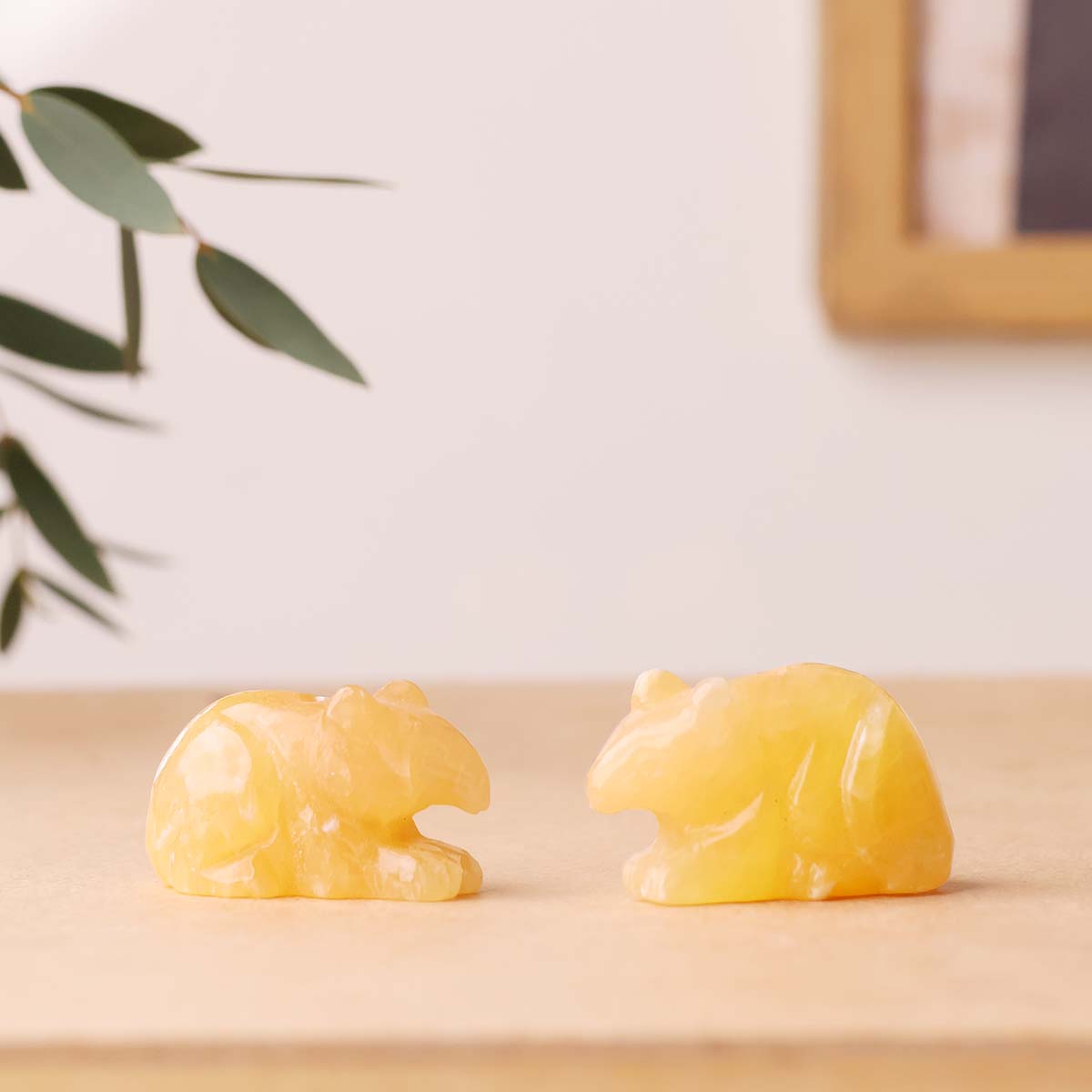 Yellow Calcite Mouse (7)