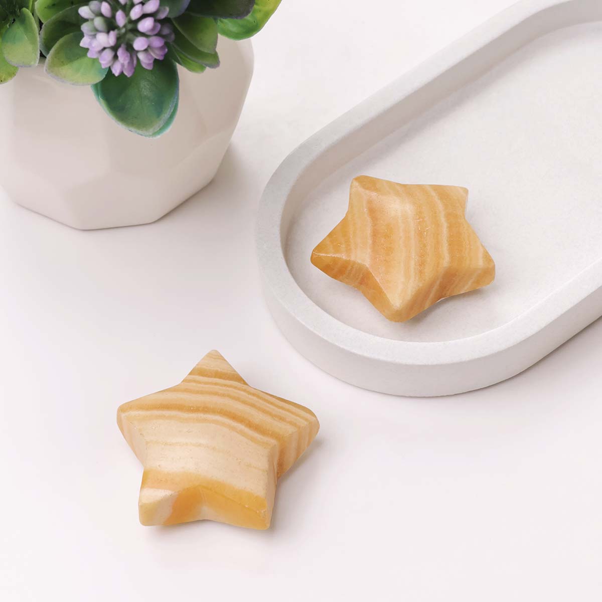 Yellow Calcite Star (3)