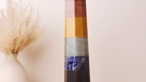 7 Chakra Stone Big Tower Point