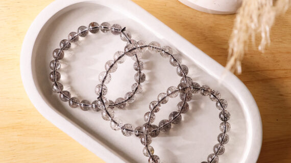 Black Strawberry Quartz Bracelet HQ