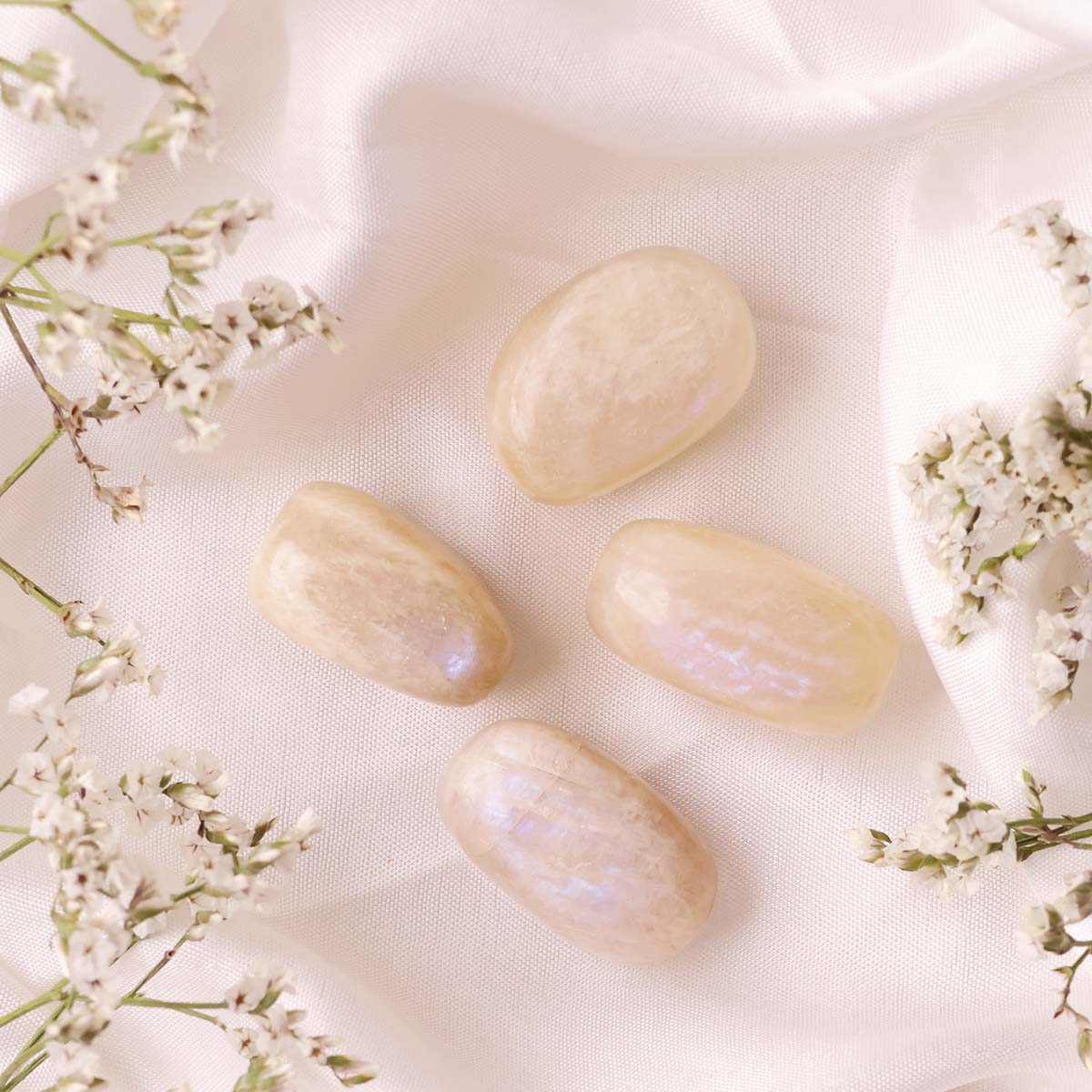 Blue Moonstone Tumble (4)