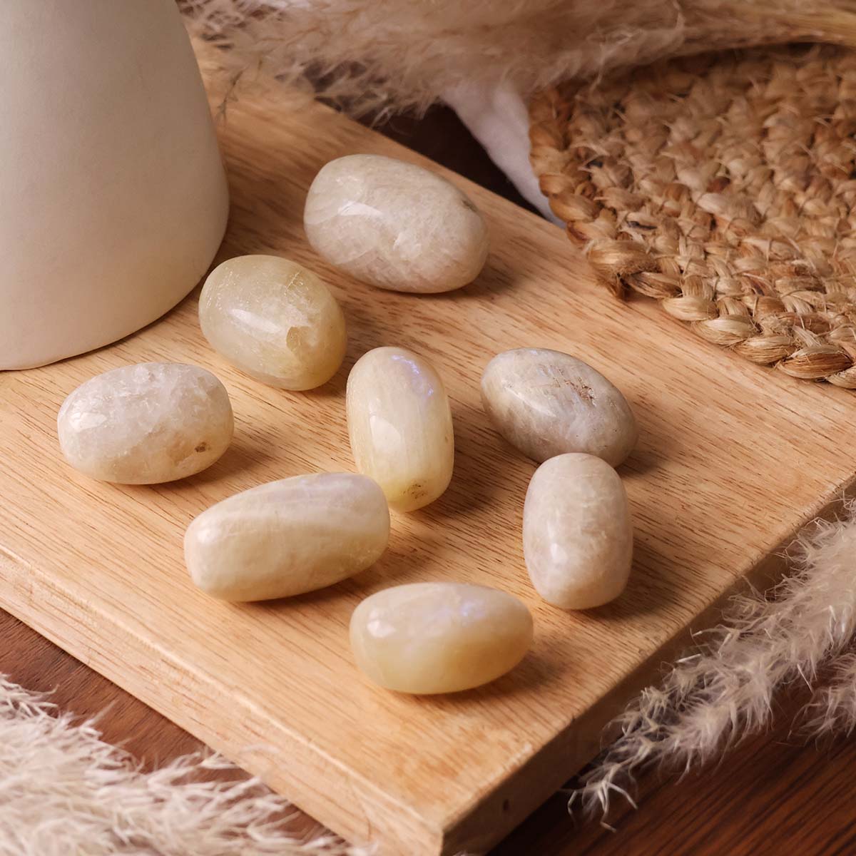 Blue Moonstone Tumble (6)