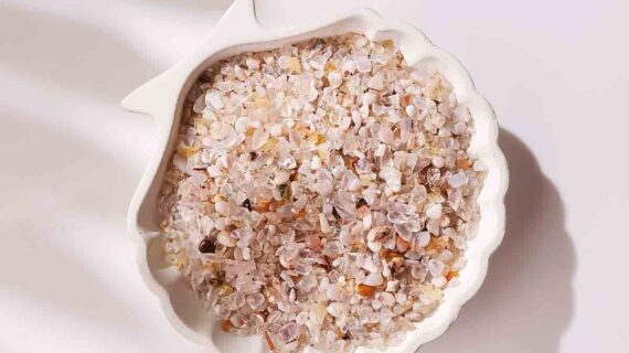 Flower Agate Chips Stone