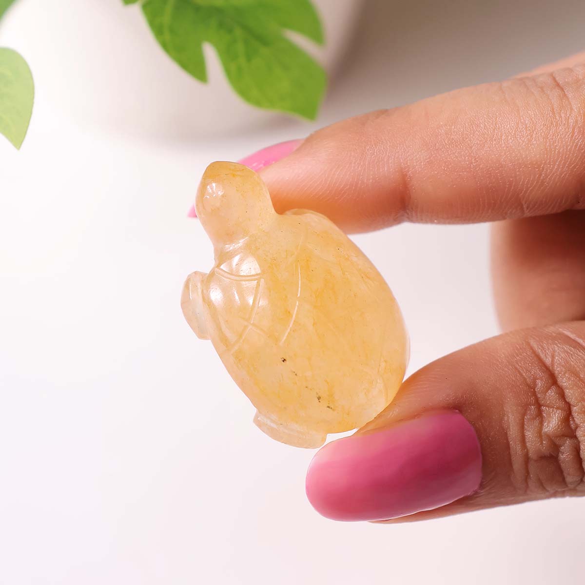 Golden Quartz Small Tortoise Plain (3)