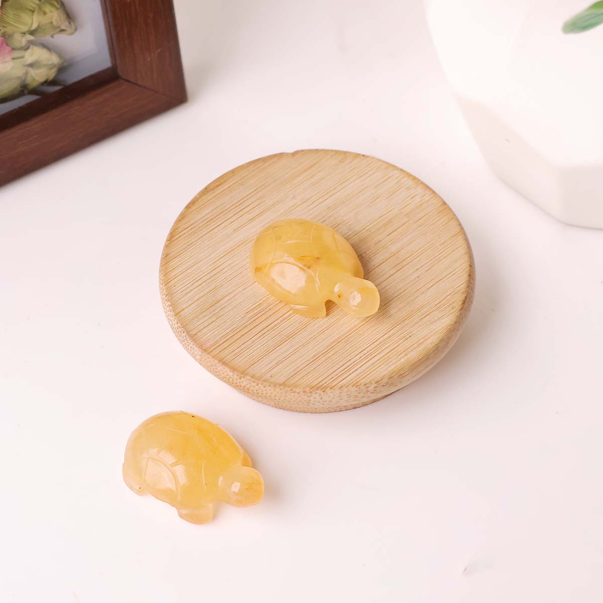 Golden Quartz Small Tortoise Plain (4)