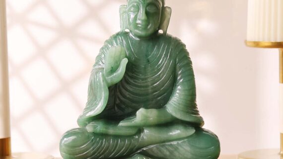 Green Aventurine Buddha 1100-1150 Gms