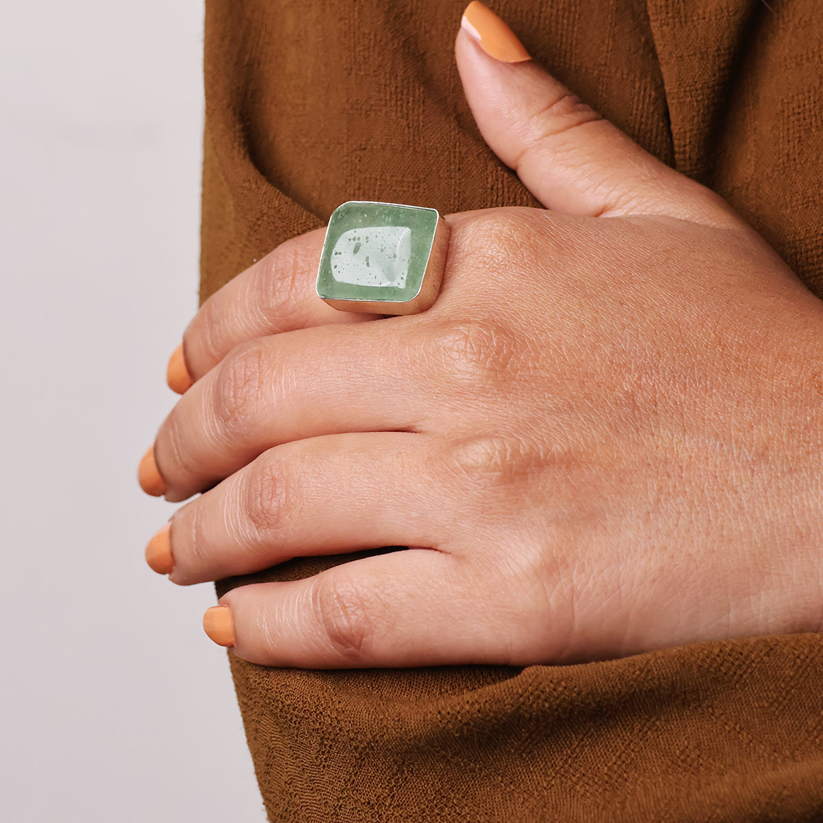 Green Aventurine Stone Rings (33)