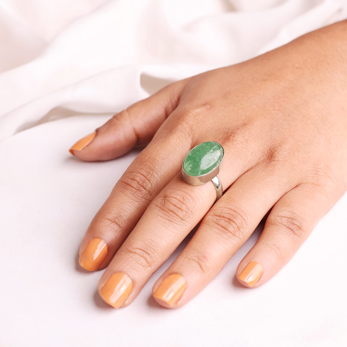 Green Aventurine Stone Rings (37)