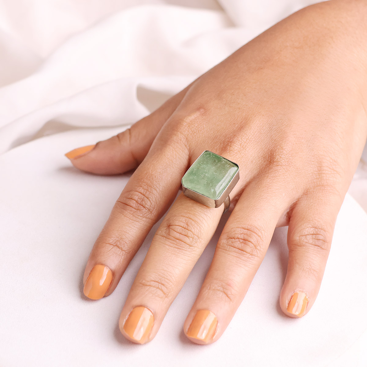 Green Aventurine Stone Rings (38)