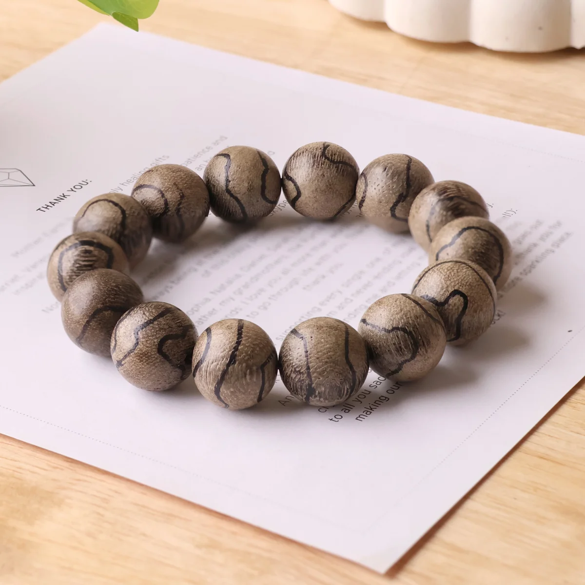 Indonesia Agarwood Bracelet 16mm (4)