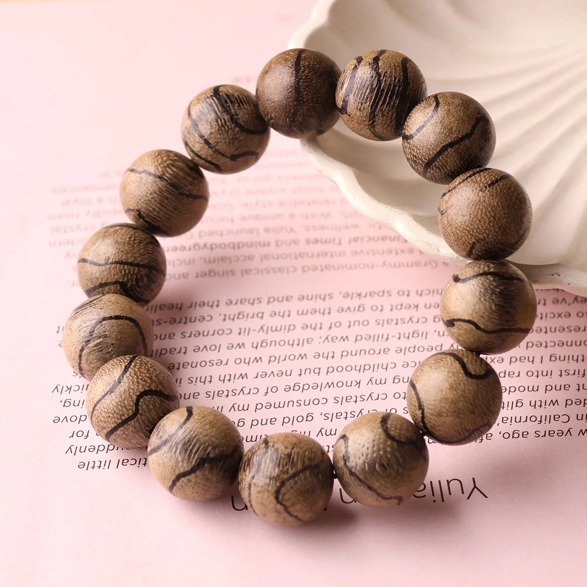 Indonesia Agarwood Bracelet 16mm (5)
