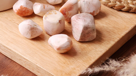 Pink Scolocite Tumble