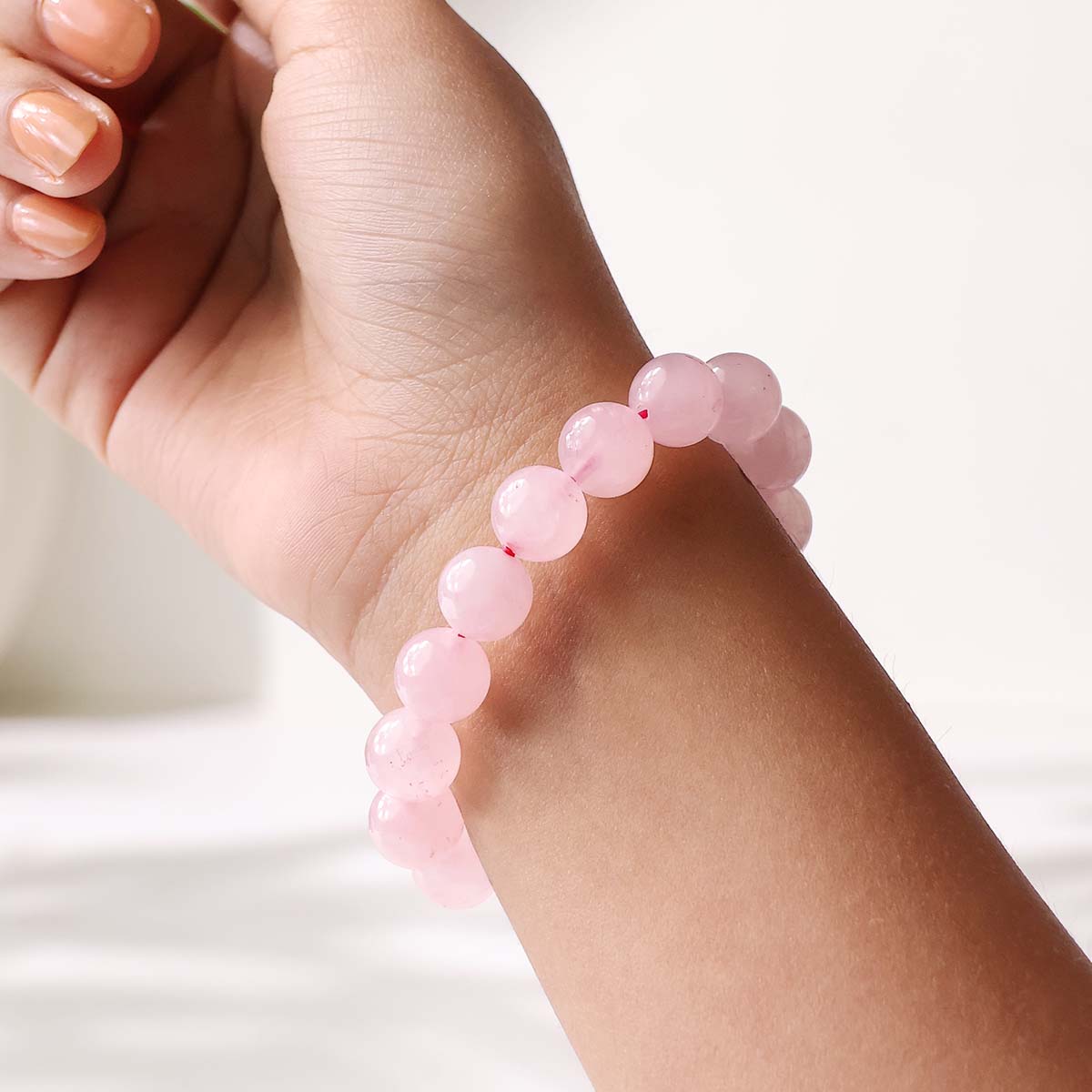 Rose Quartz Beads Bracelet (11)